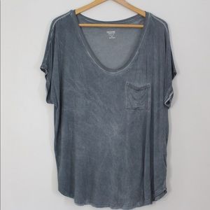 2/$15 Mossimo | Loose pocket Tee XXL gray